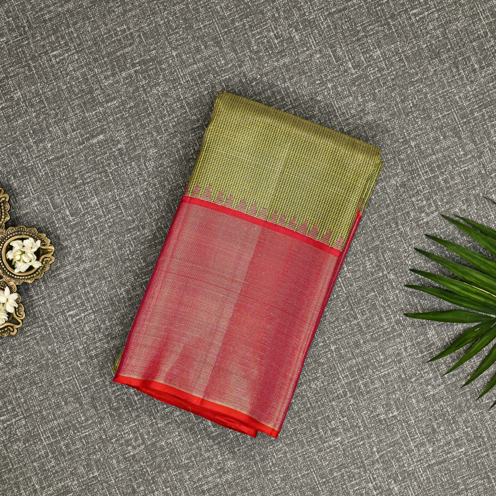 Haritha Raktima – Kanchipuram Silk Saree