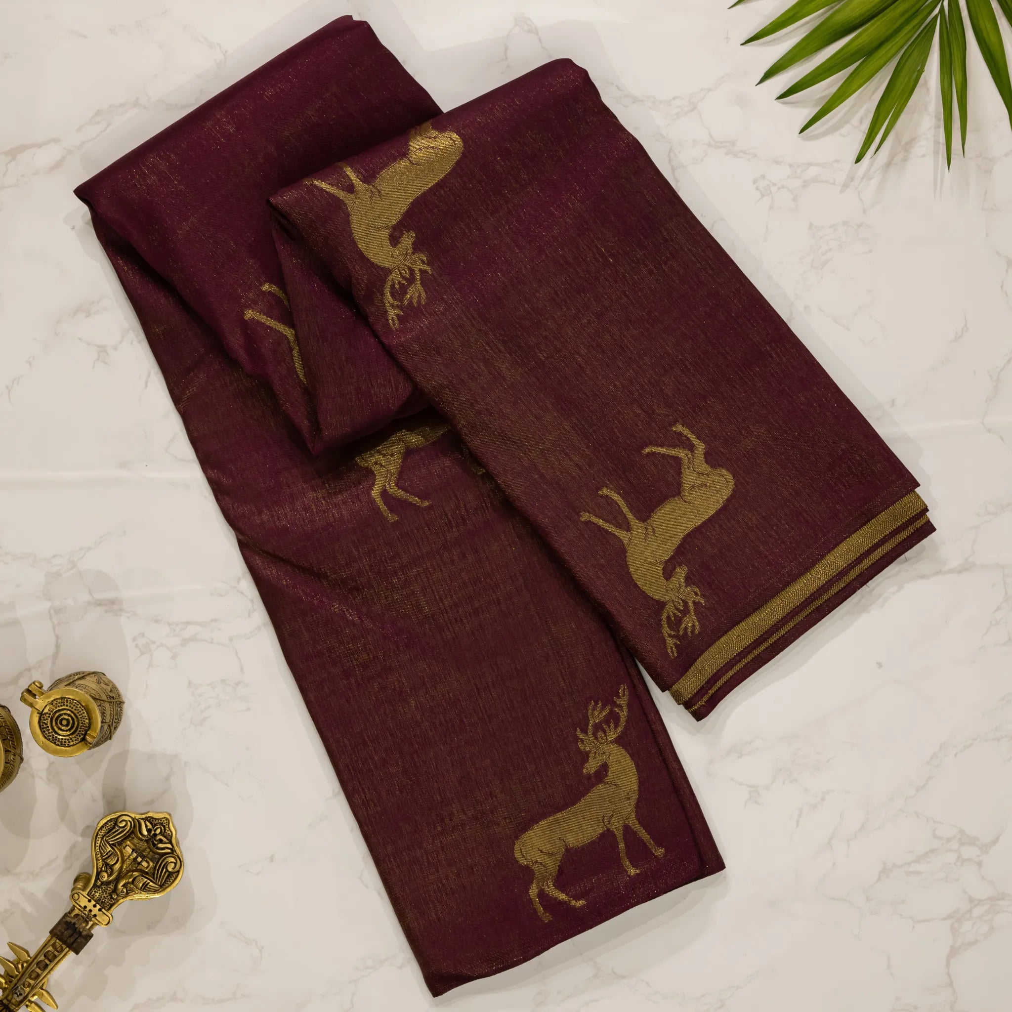 Mriga Rajitha – Kanchipuram Silk Saree
