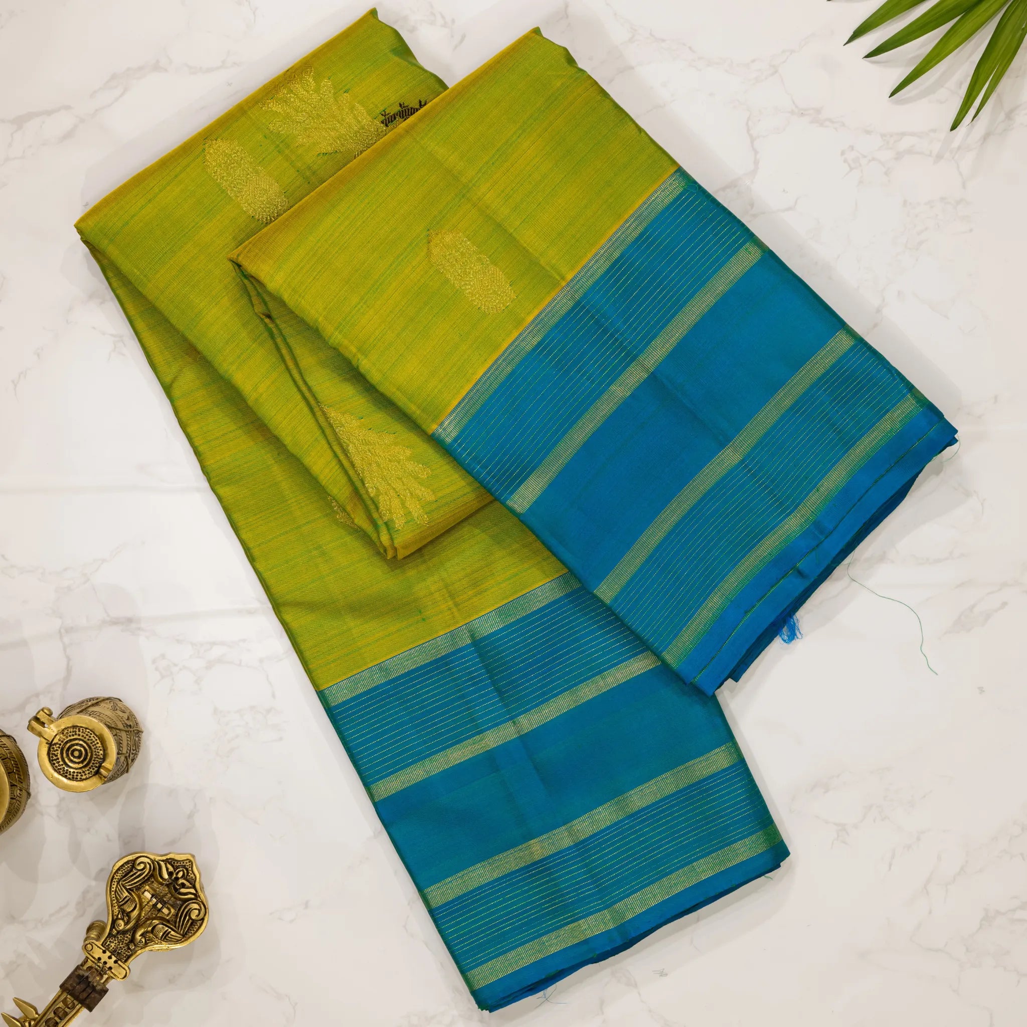 Haritaneela Varnika – Kanchipuram Silk Saree