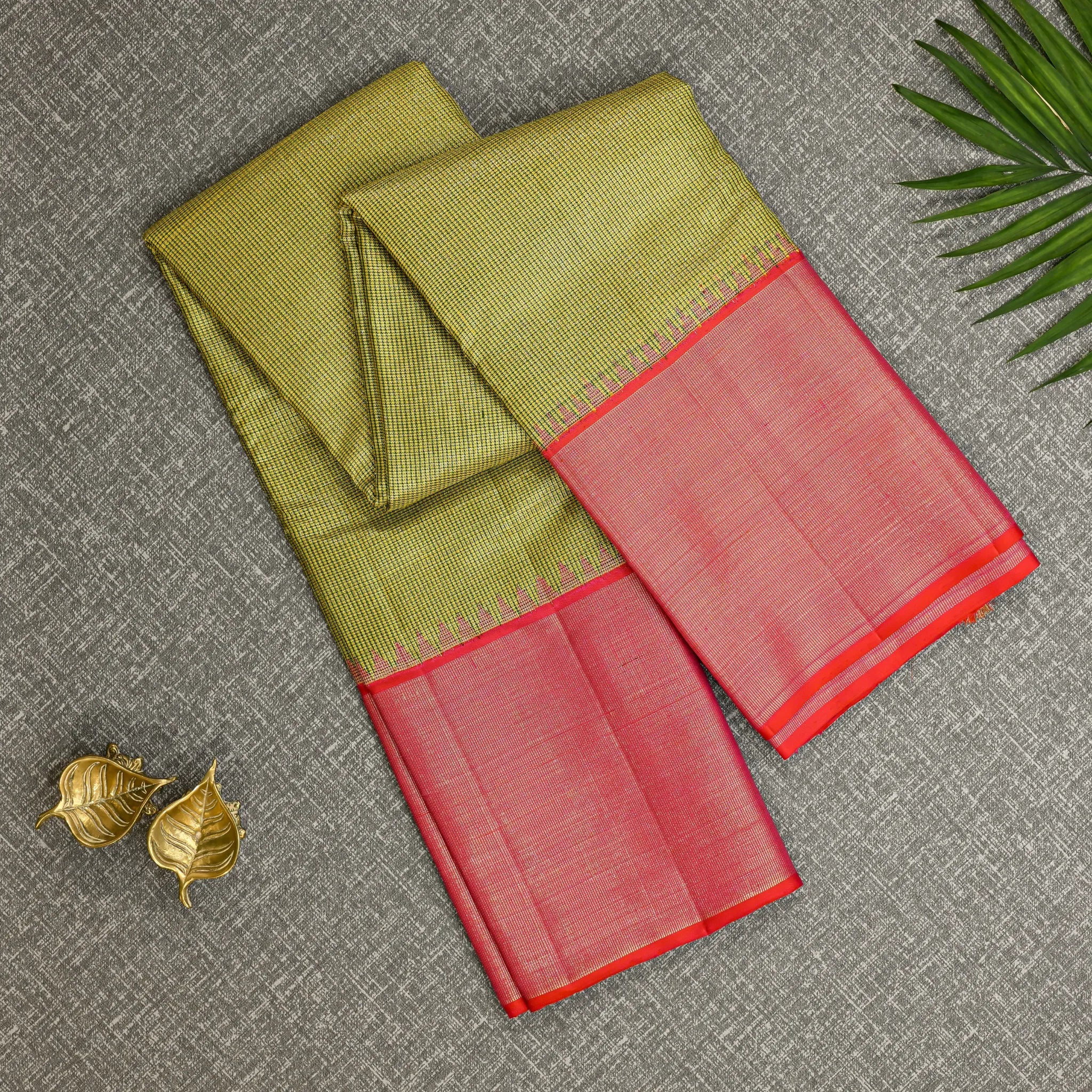 Haritha Raktima – Kanchipuram Silk Saree