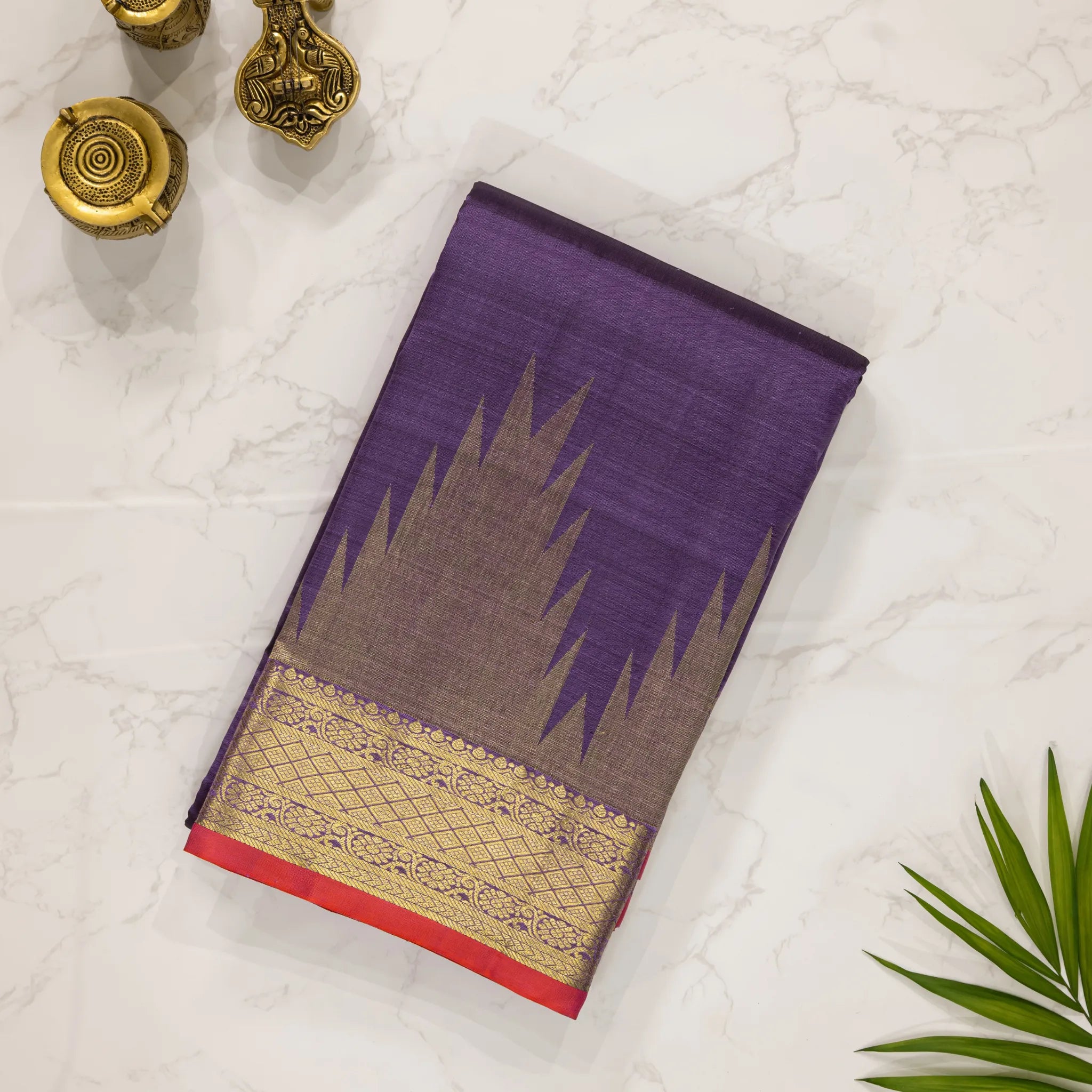 Neelambari Vajrakeshi – Kanchipuram Silk Saree
