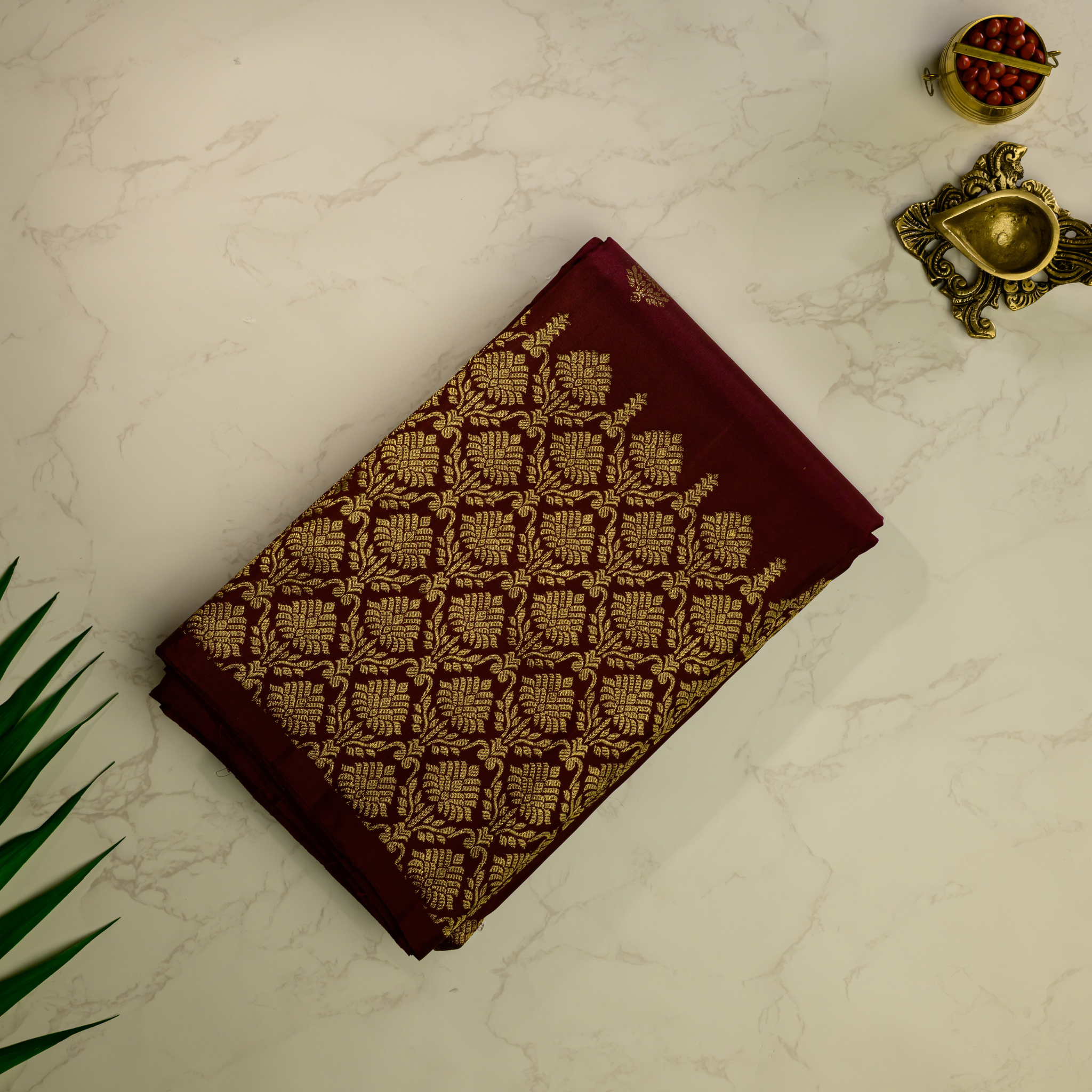 Rakta Pushpa Brocade Kanchipuram