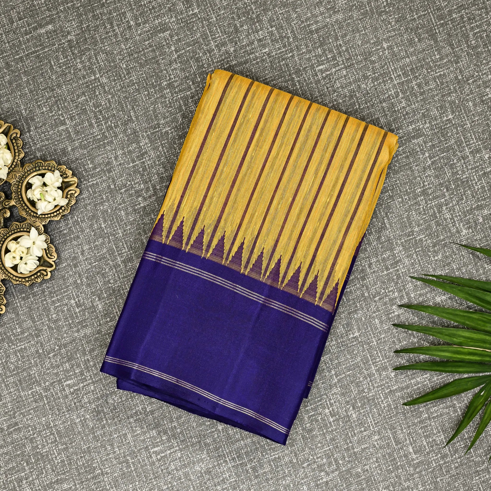 Pitambara Neelambari – Kanchipuram Silk Saree