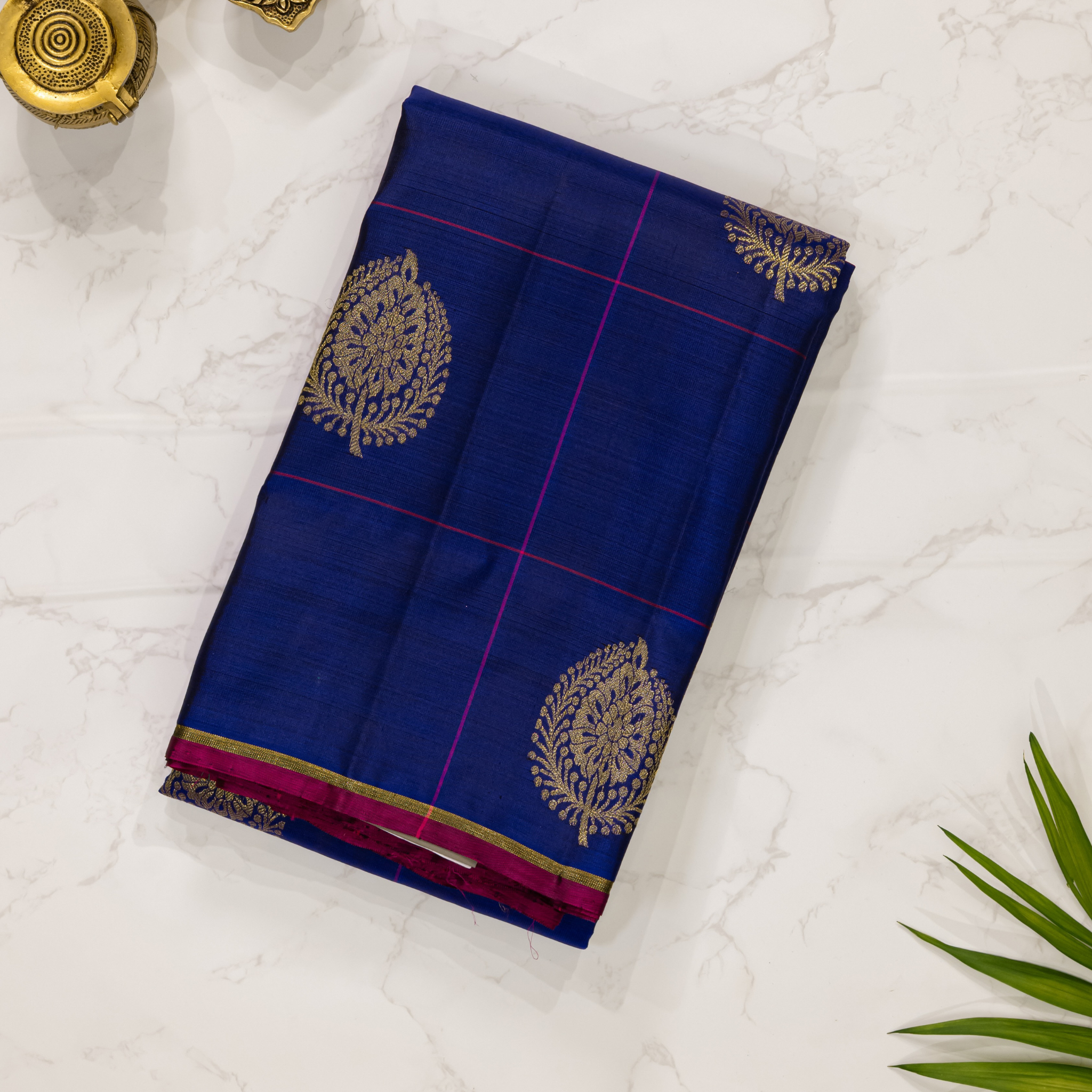 Neelambari Pushpavalli – Kanchipuram Silk Saree