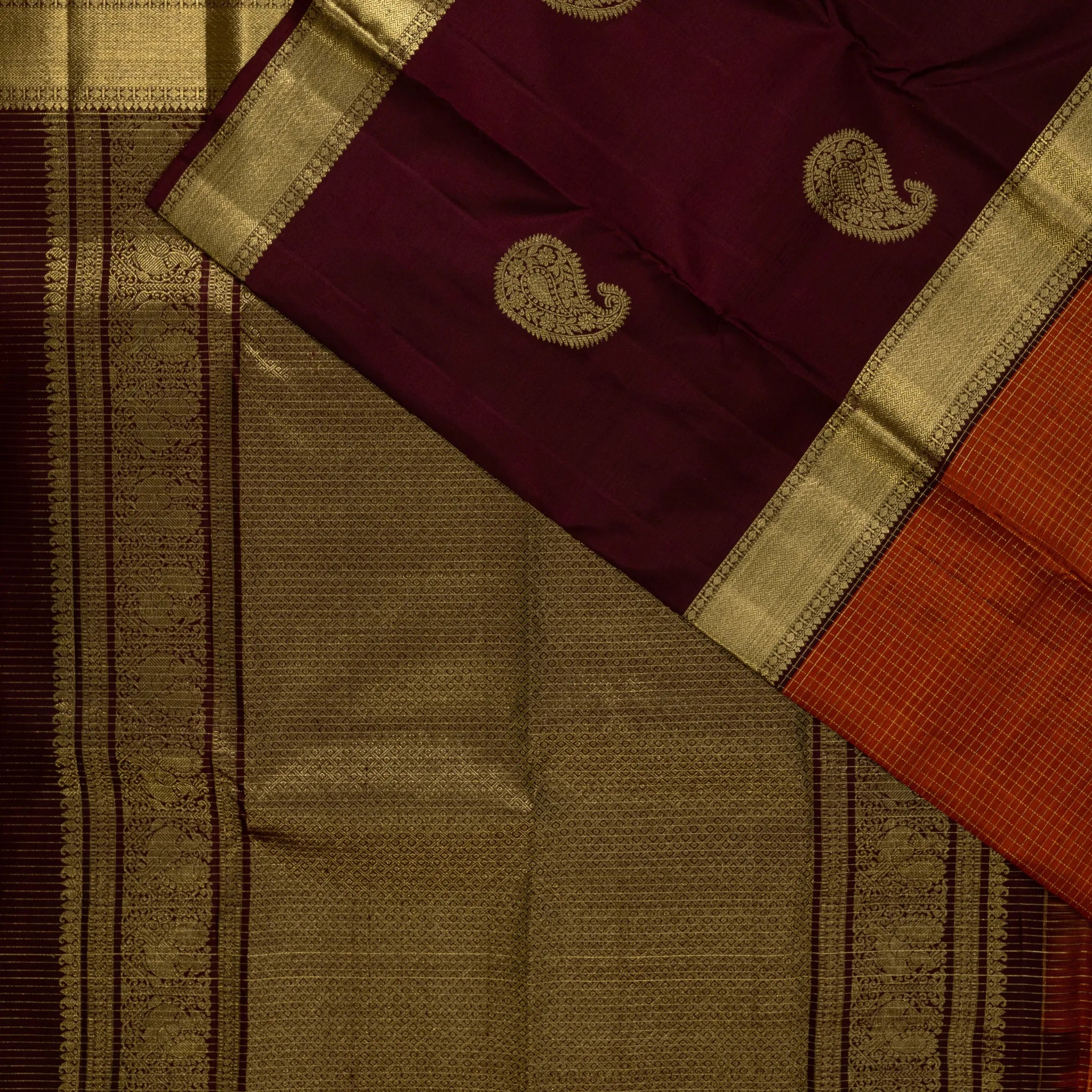 Kumkuma Mayurika – Kanchipuram Silk Saree