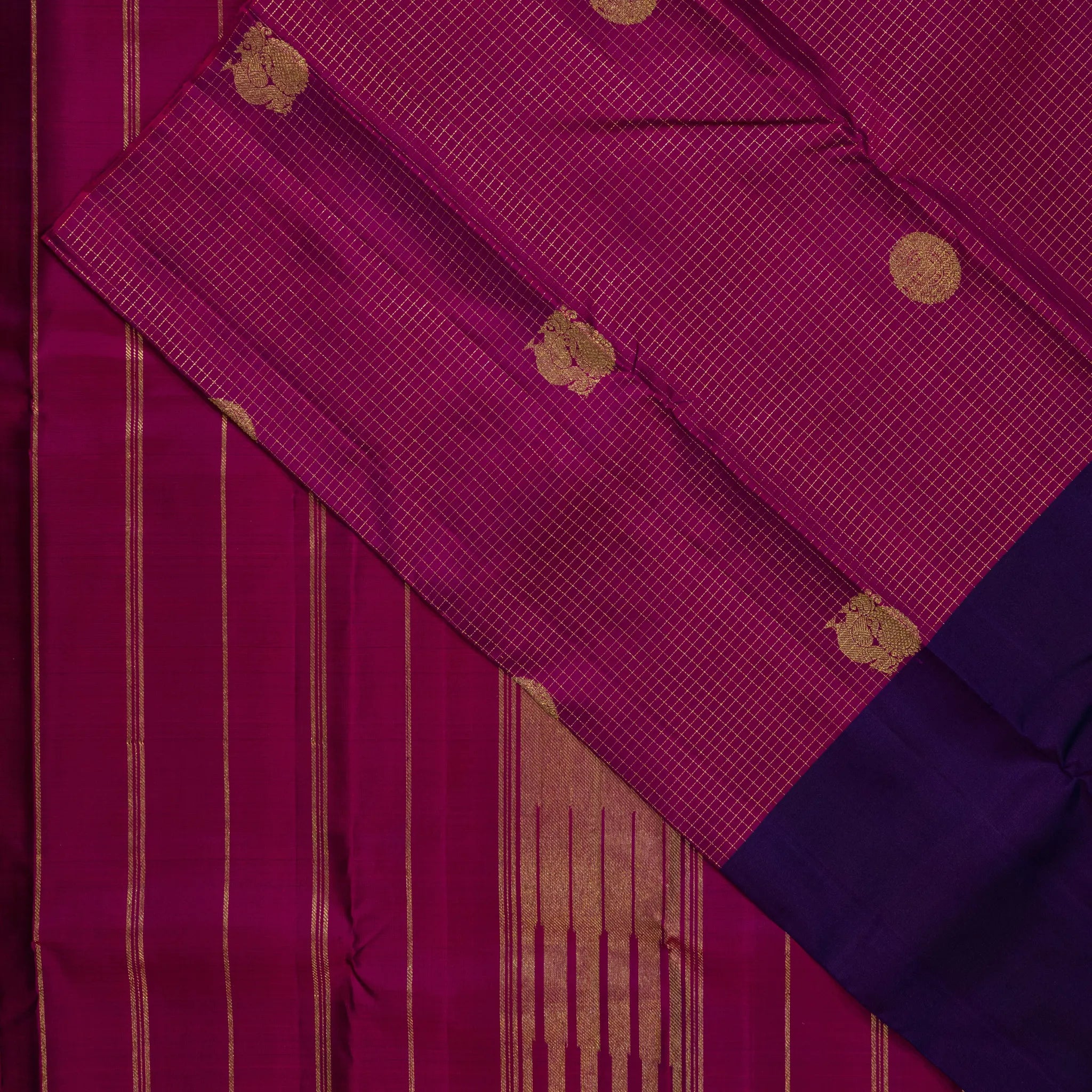 Neelambika Manjari – Kanchipuram Silk Saree