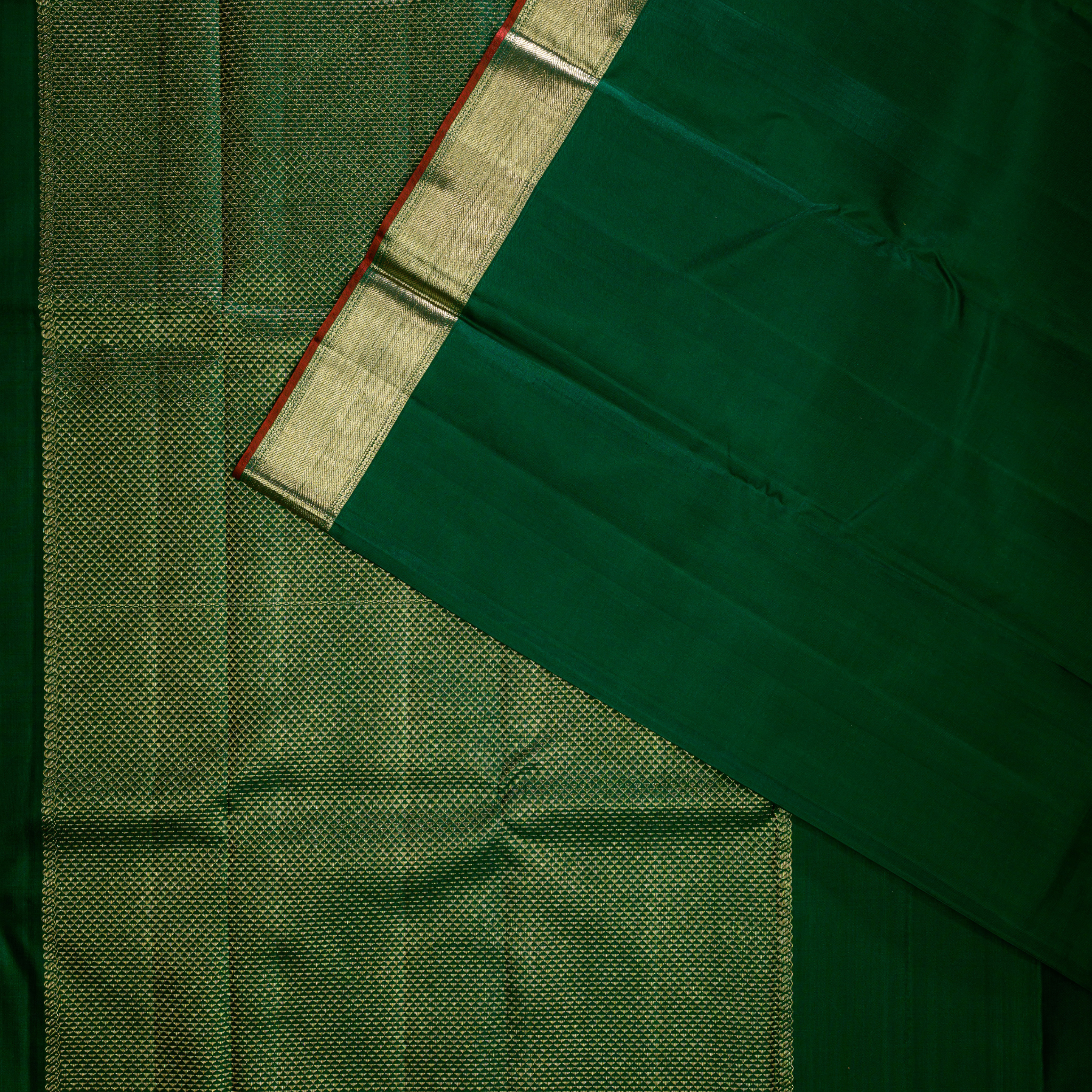 Maragatha Soundarya Kanchipuram Silk Saree
