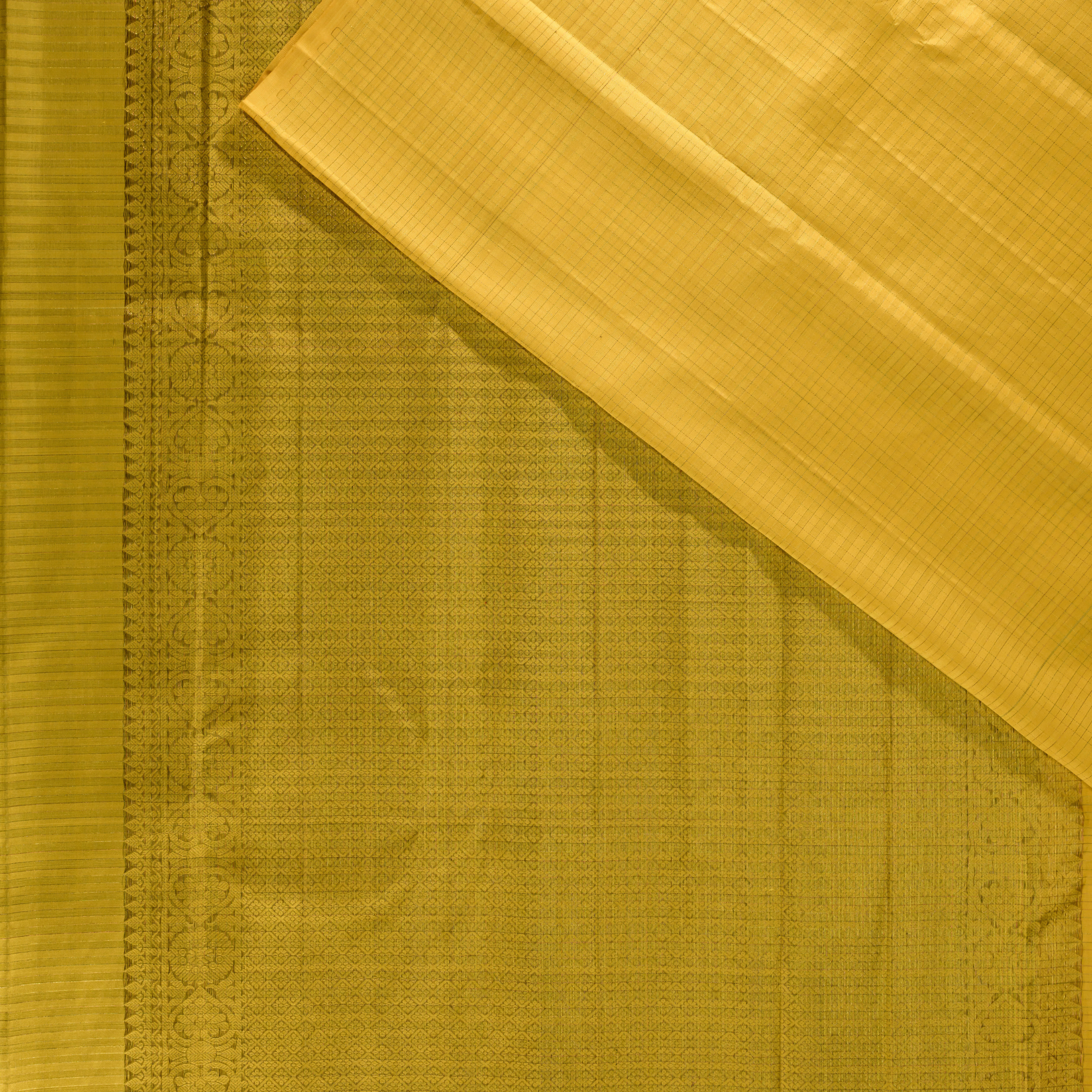 Haridra Rekha Silk Saree