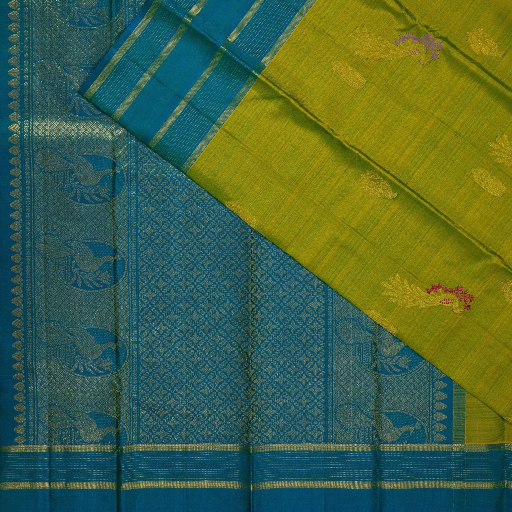 Haritaneela Varnika – Kanchipuram Silk Saree