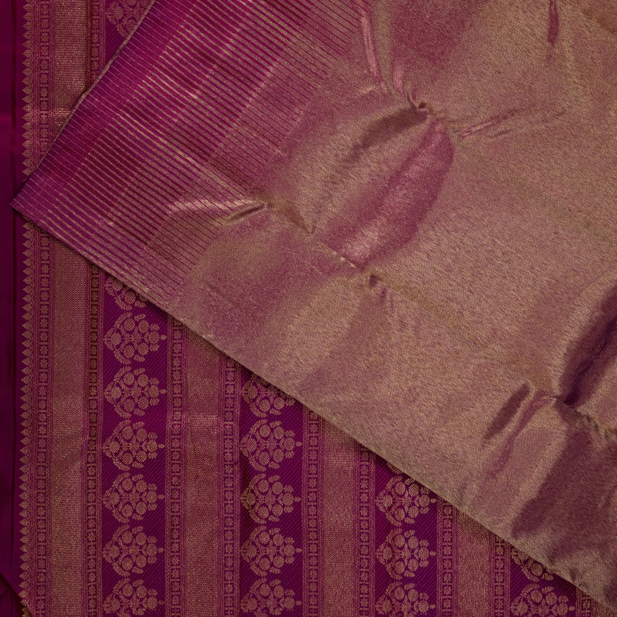 Padmaraga Hemarekha– Kanchipuram Silk Saree