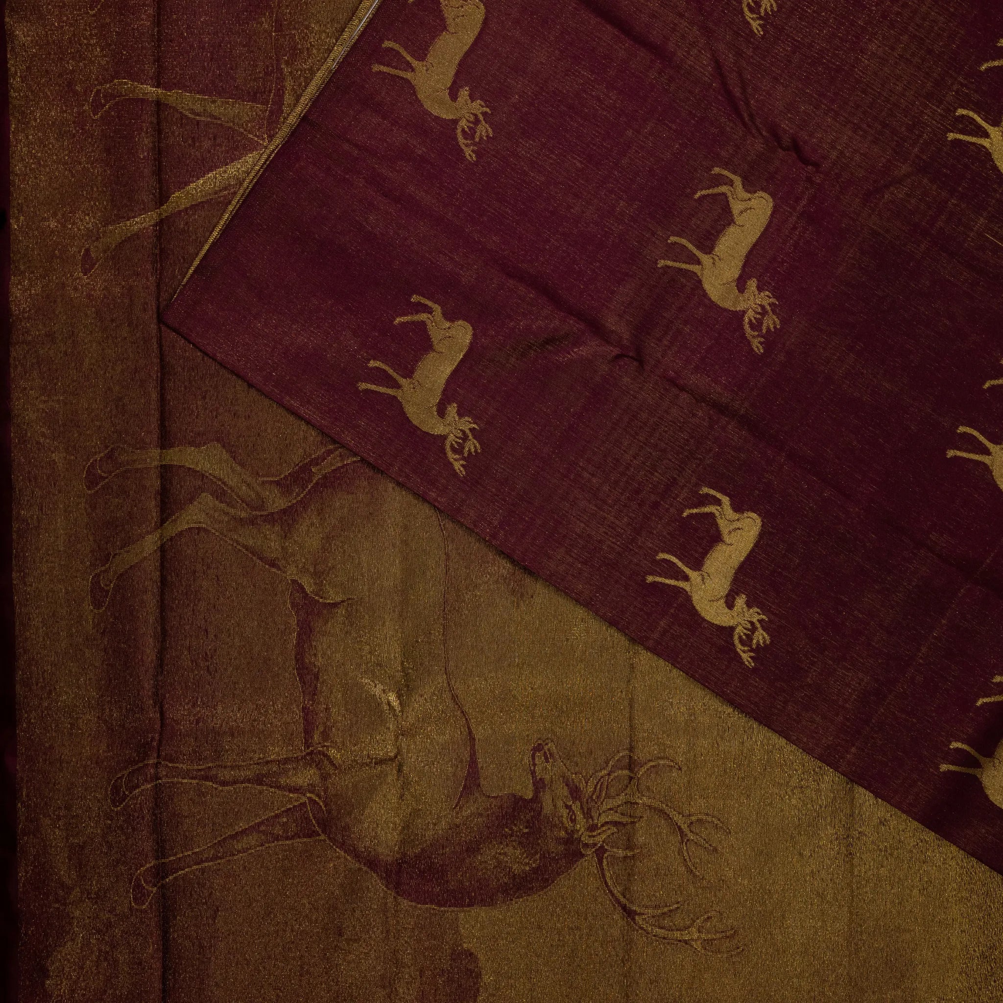 Mriga Rajitha – Kanchipuram Silk Saree