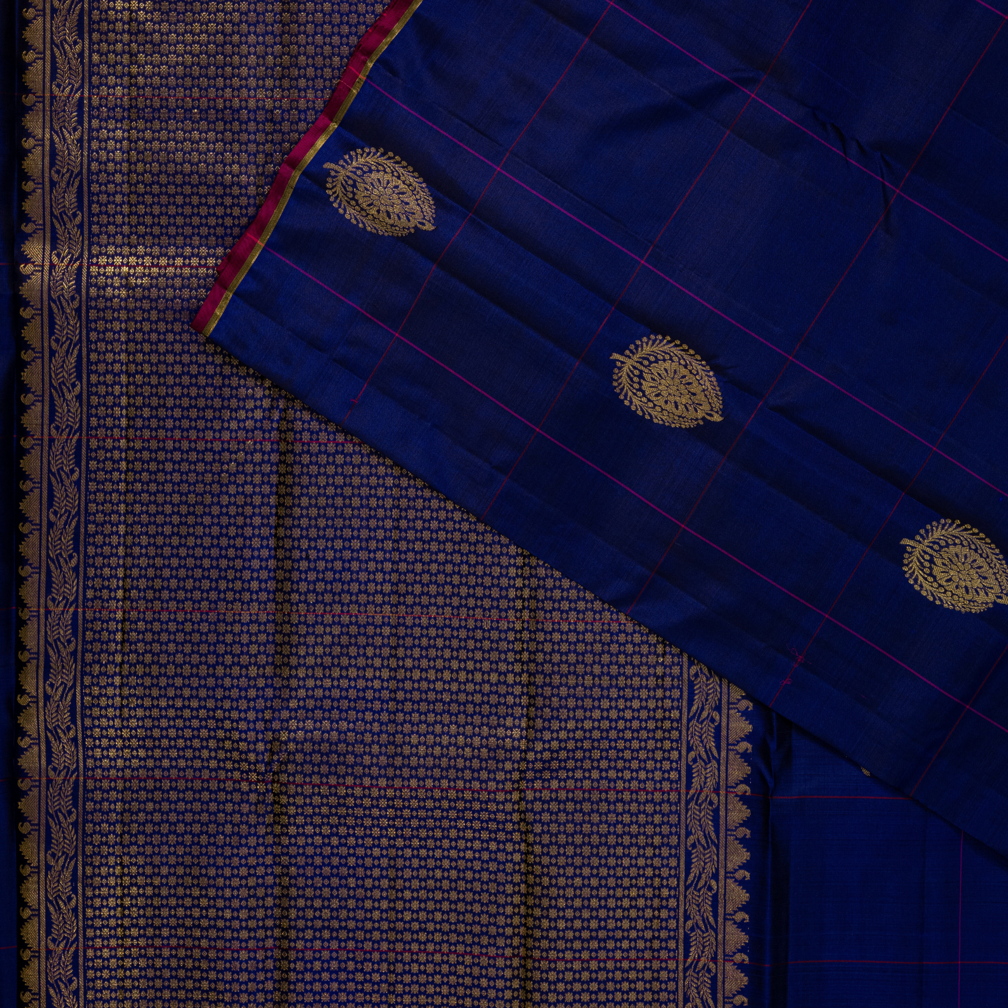 Neelambari Pushpavalli – Kanchipuram Silk Saree