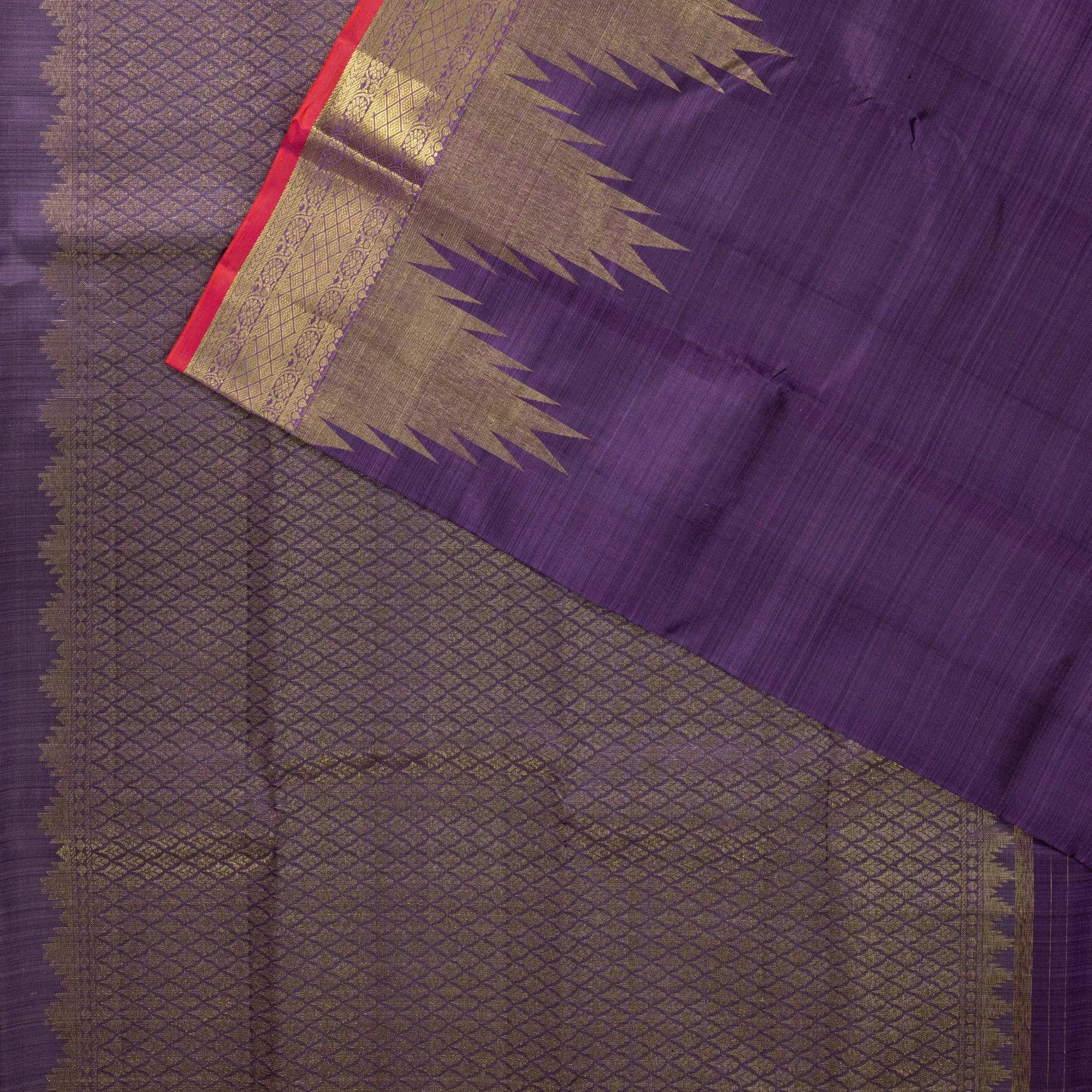 Neelambari Vajrakeshi – Kanchipuram Silk Saree