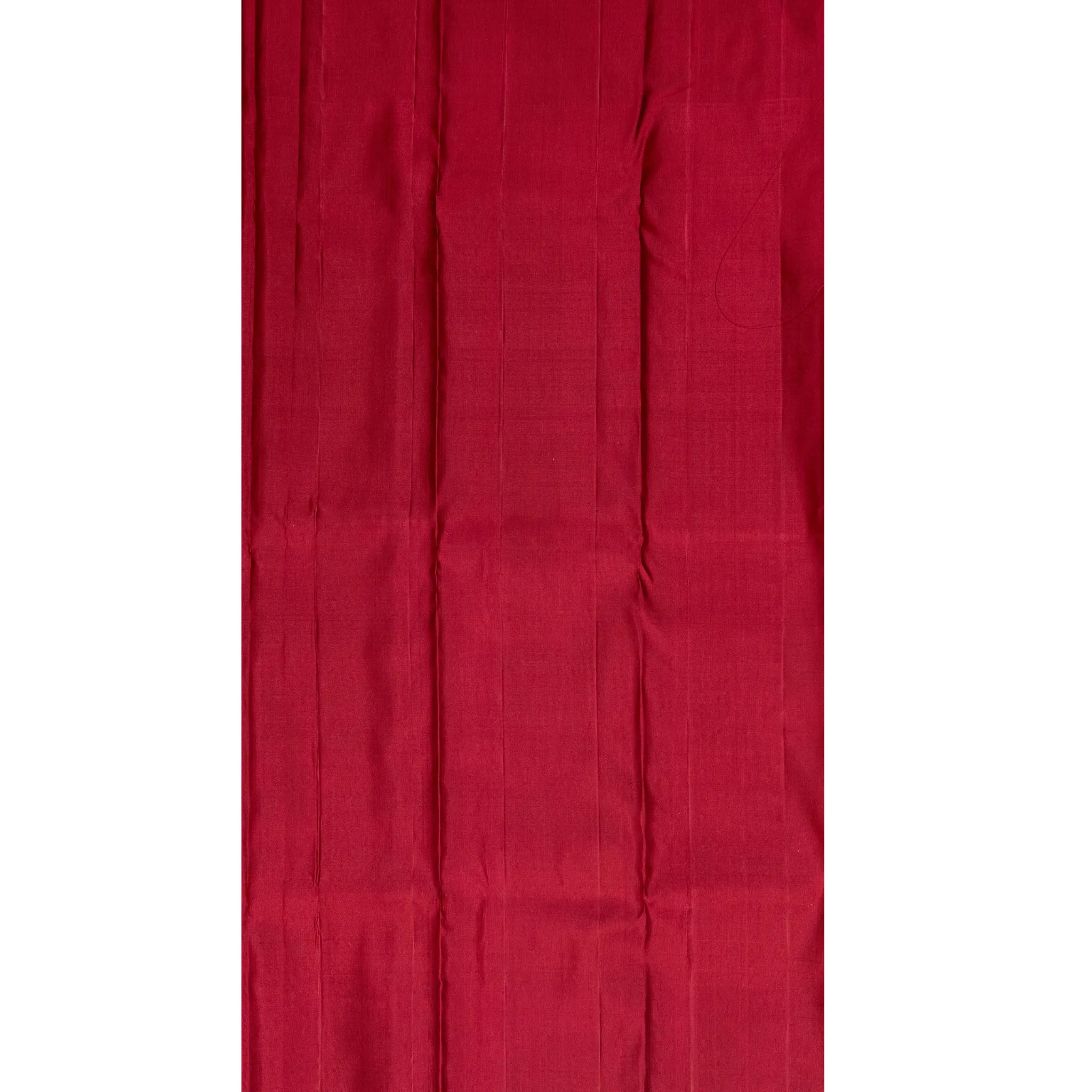 Maroon Soft Silk Saree – Antique Gold Fan Jacquard with Floral Woven Pallu