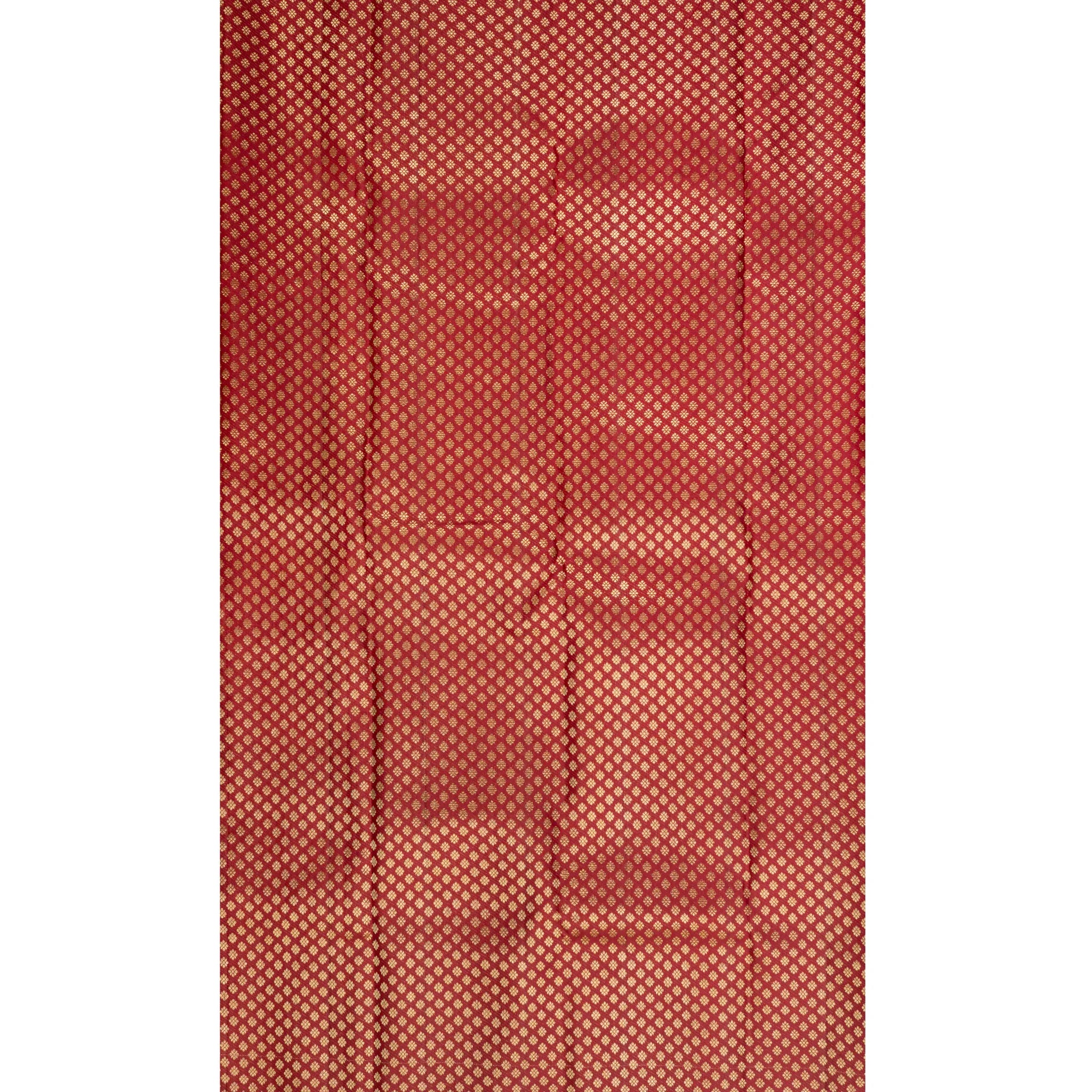 Rose Gold Kanchipuram Silk Saree – Wine Contrast Border with Contemporary Zari Stripes