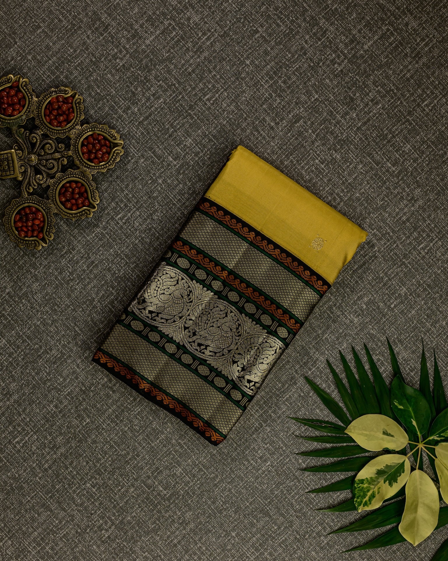Manjal Chandrika Silk Saree