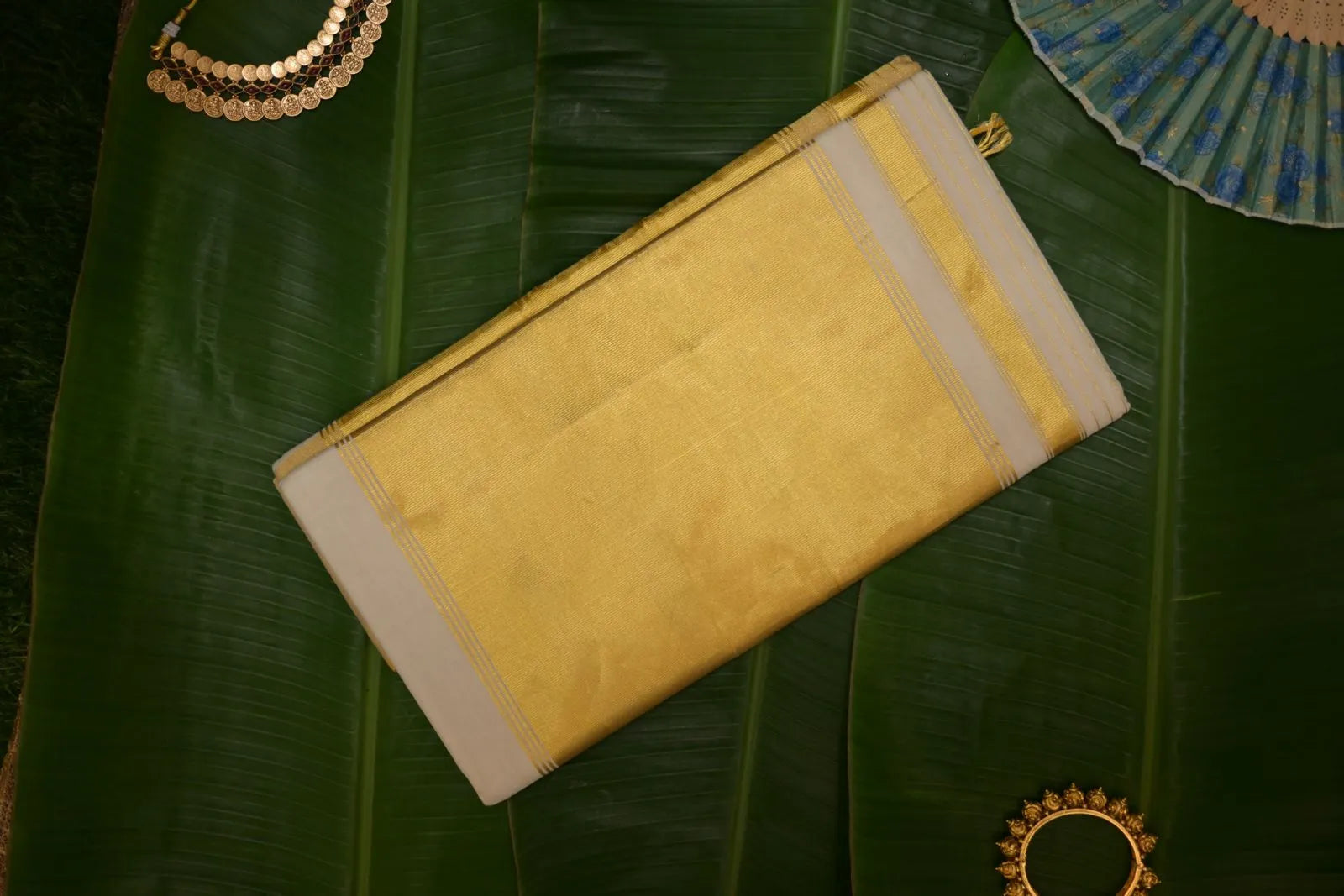Royal Golden Tissue Saree