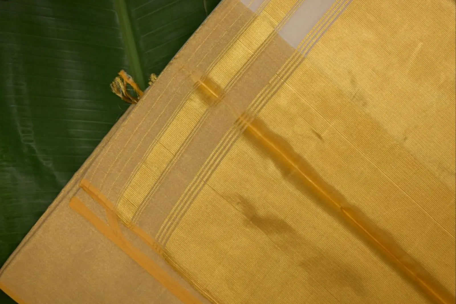 Royal Golden Tissue Saree